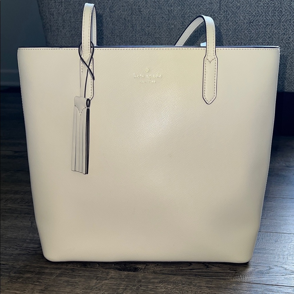 Kate Spade Cream Tote Bag